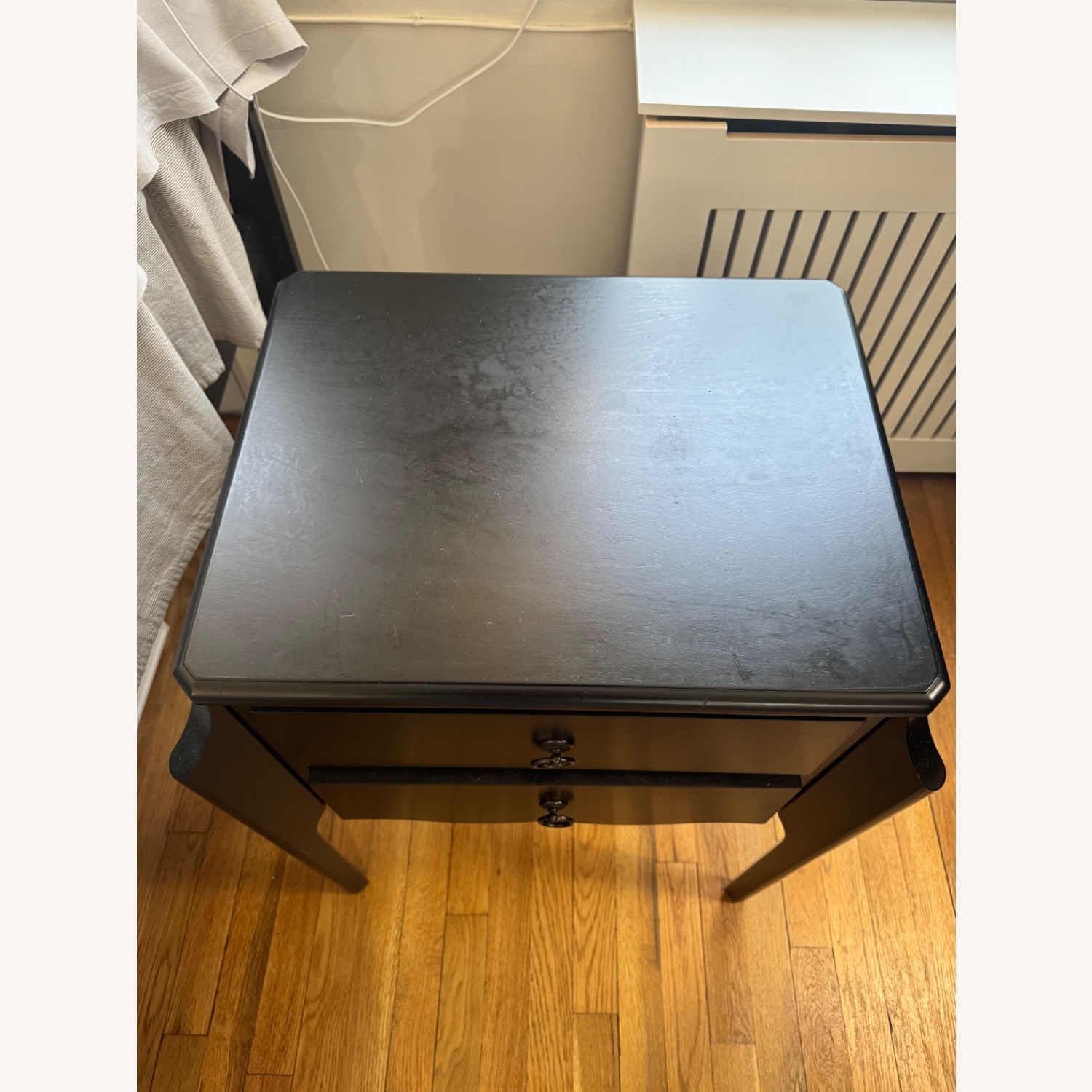 Butler Wilshire Black Wood Nightstand / Side Table - image-4