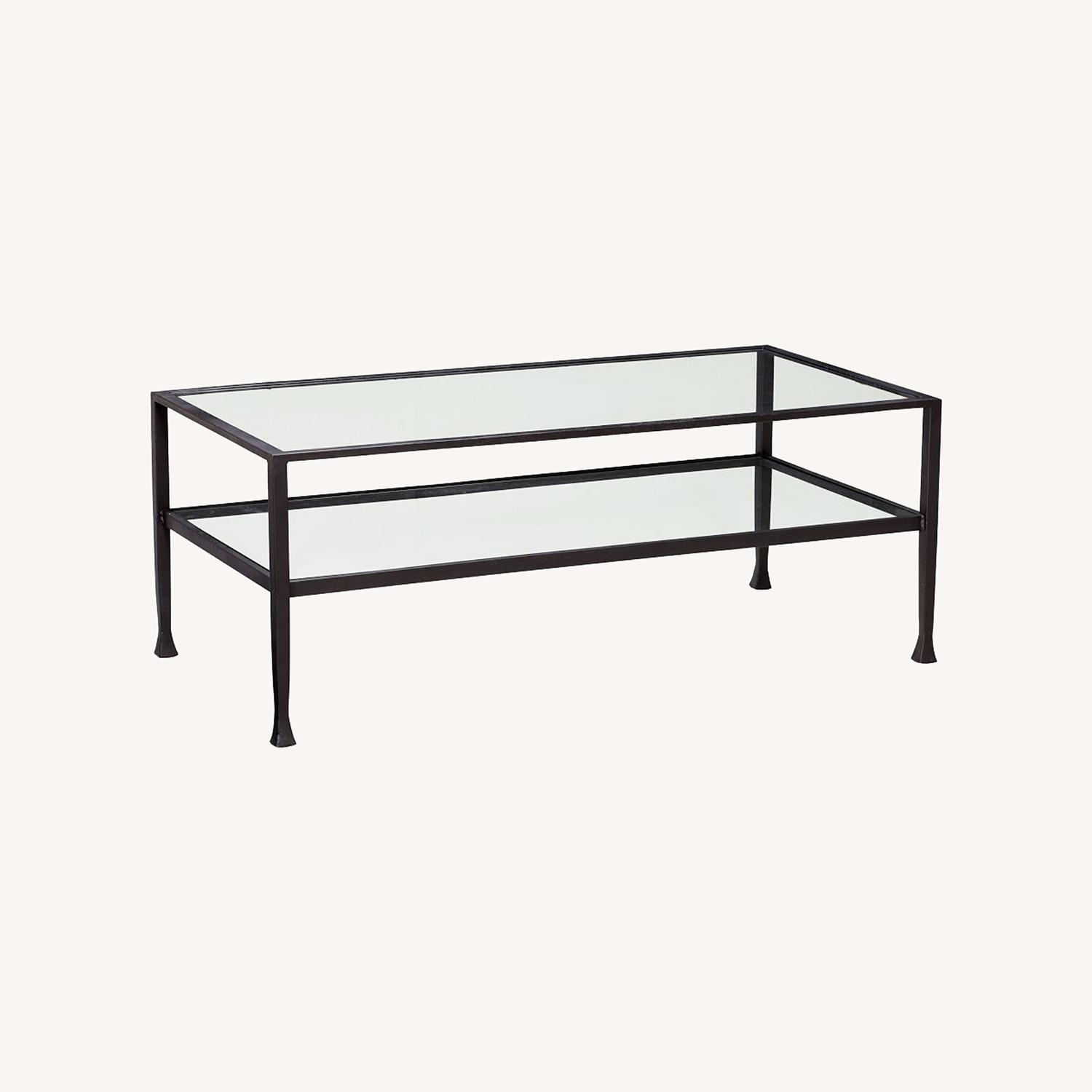 Pottery Barn Tanner Coffee Table 48” - image-0