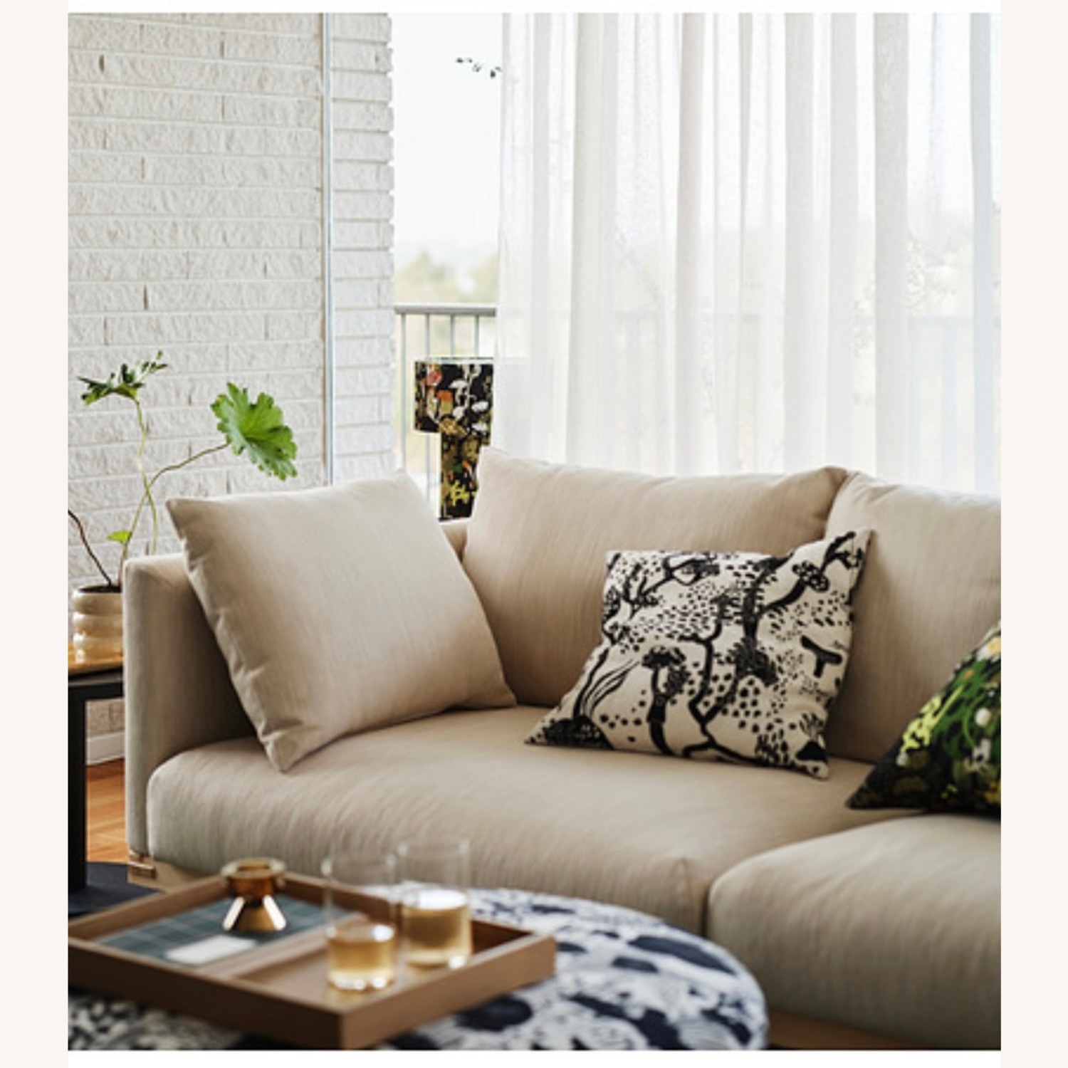 IKEA Stockholm Fabric 3+ Seater Sofa - image-3