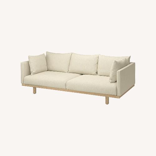 Used IKEA Stockholm Fabric 3+ Seater Sofa for sale on AptDeco