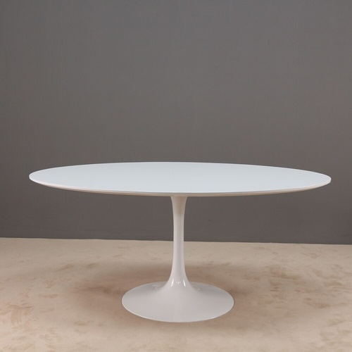 Used Room & Board Julian Oval Table White Dining Table for sale on AptDeco