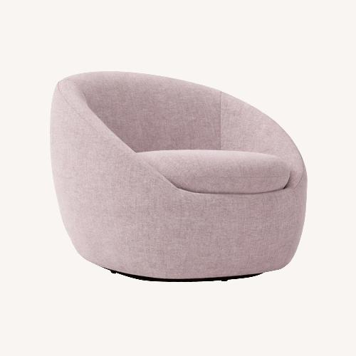 Used West Elm Cozy Swivel Chair  for sale on AptDeco