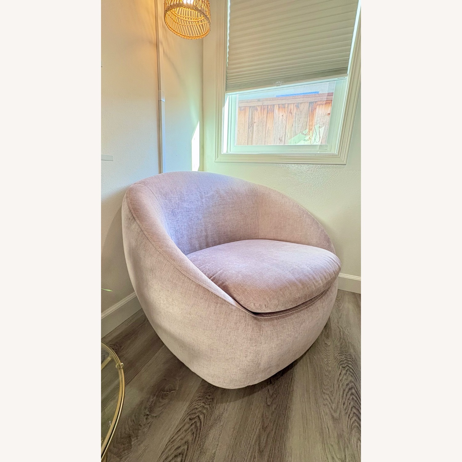 West Elm Cozy Swivel Chair  - image-3