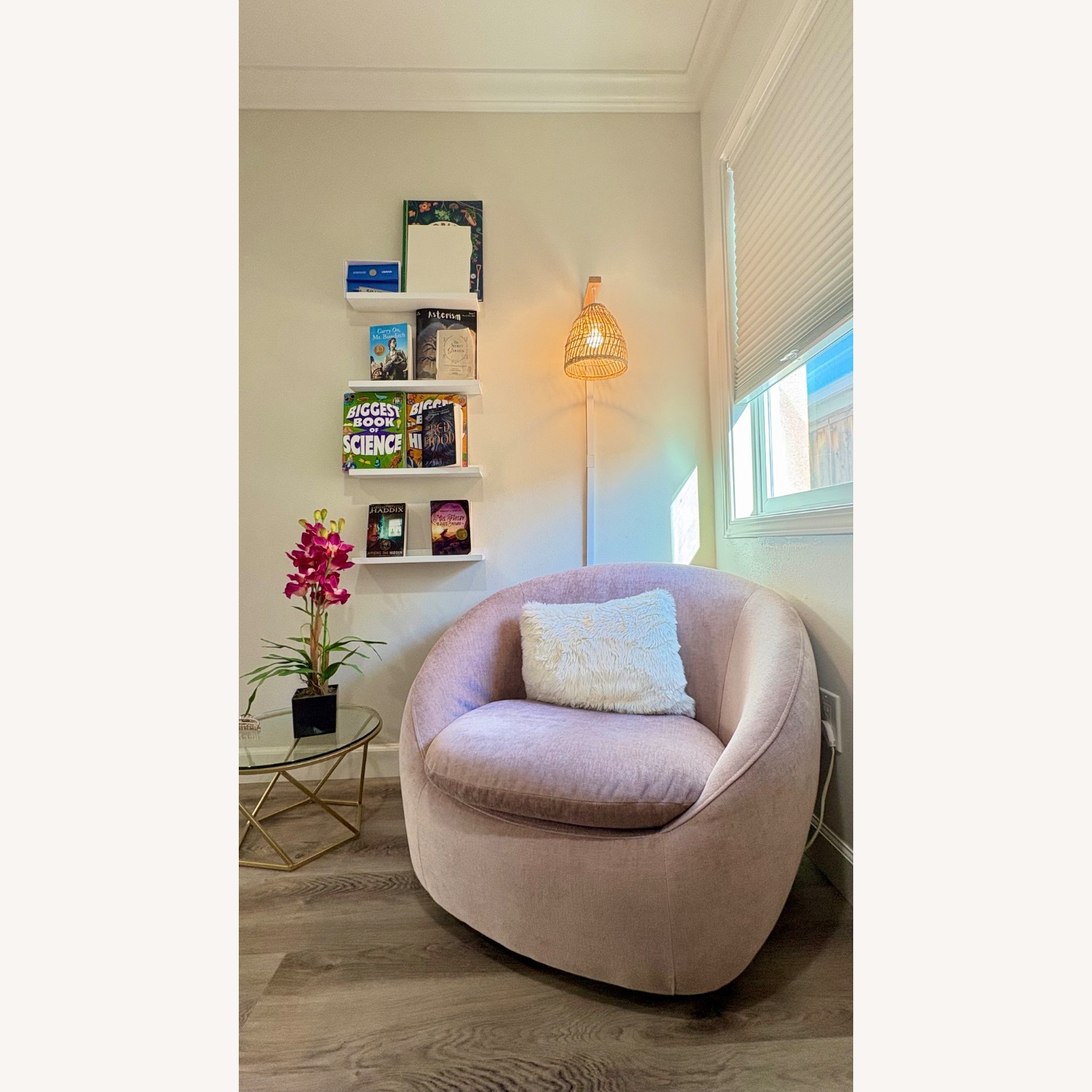 West Elm Cozy Swivel Chair  - image-1