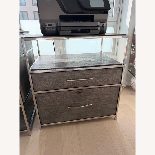 Used Hooker Furniture Light Brown Storia Lateral File for sale on AptDeco