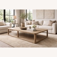 Restoration Hardware Trieste Rectangular Coffee Table — 72”