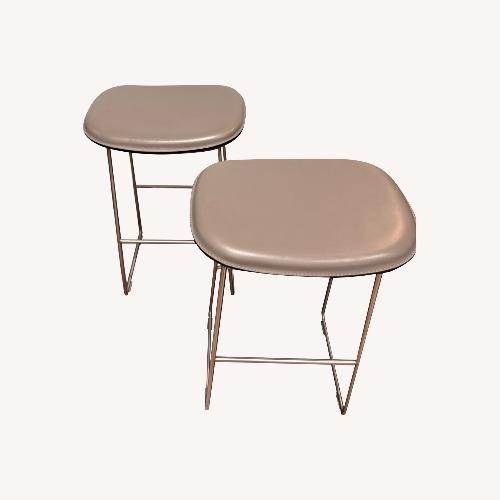 Used Cappellini Stools W 2 Bonus Seat Pads for sale on AptDeco