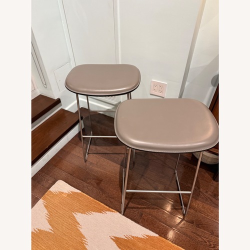 Used Cappellini Stools W 2 Bonus Seat Pads for sale on AptDeco
