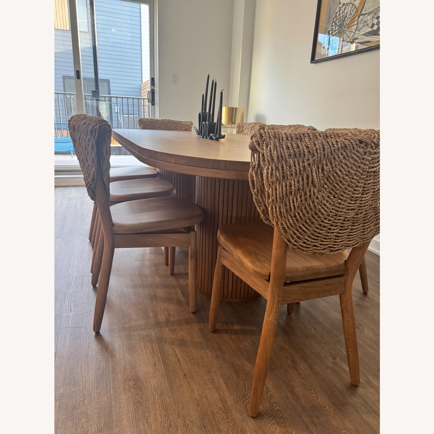 Solid Wood Mexican Custom Made Dining Set  - image-4