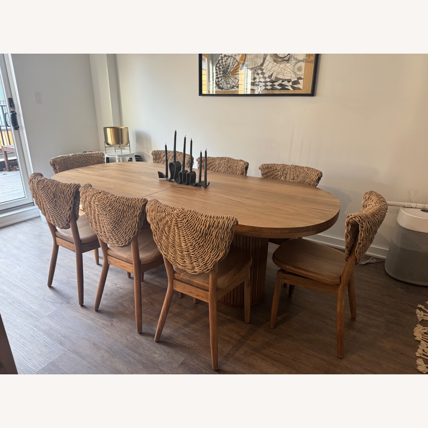 Solid Wood Mexican Custom Made Dining Set  - image-3