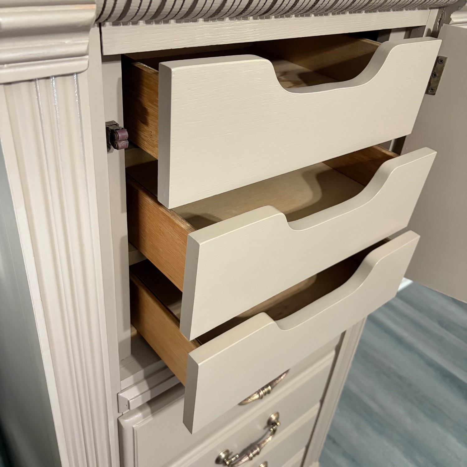 American Drew Natural Wood Dresser - image-7