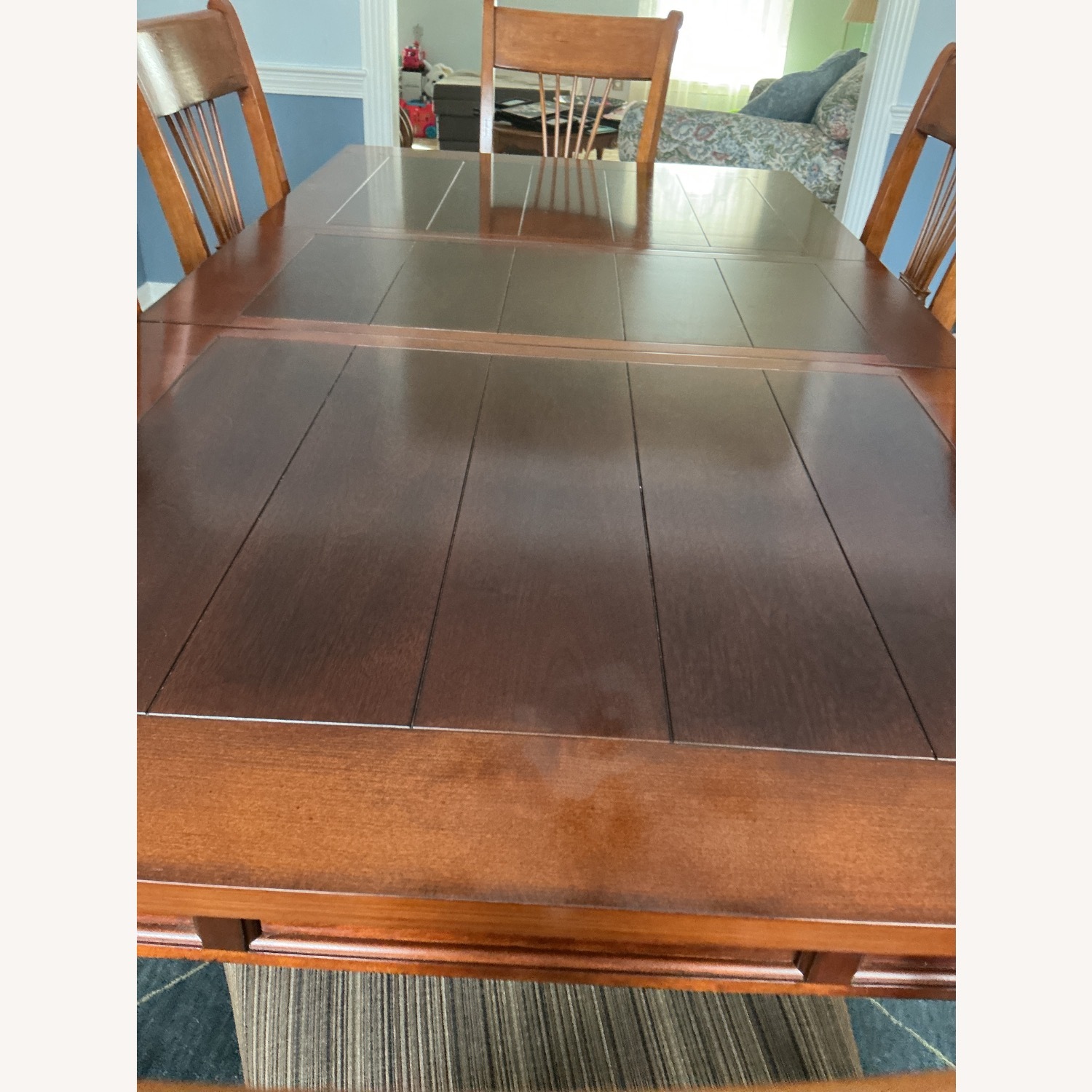 Light Brown Wood Dining Sets - image-3