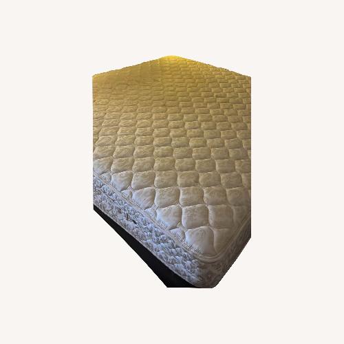 Used White Queen Size Bed for sale on AptDeco