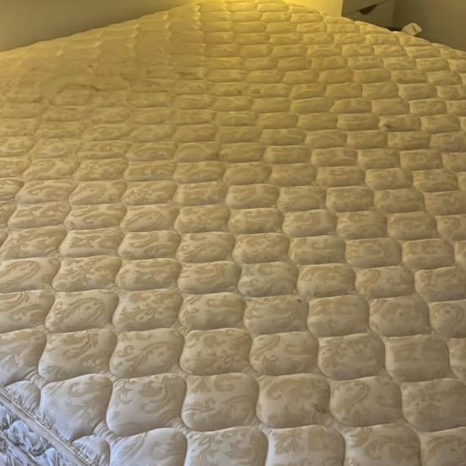 White Queen Size Bed - image-2