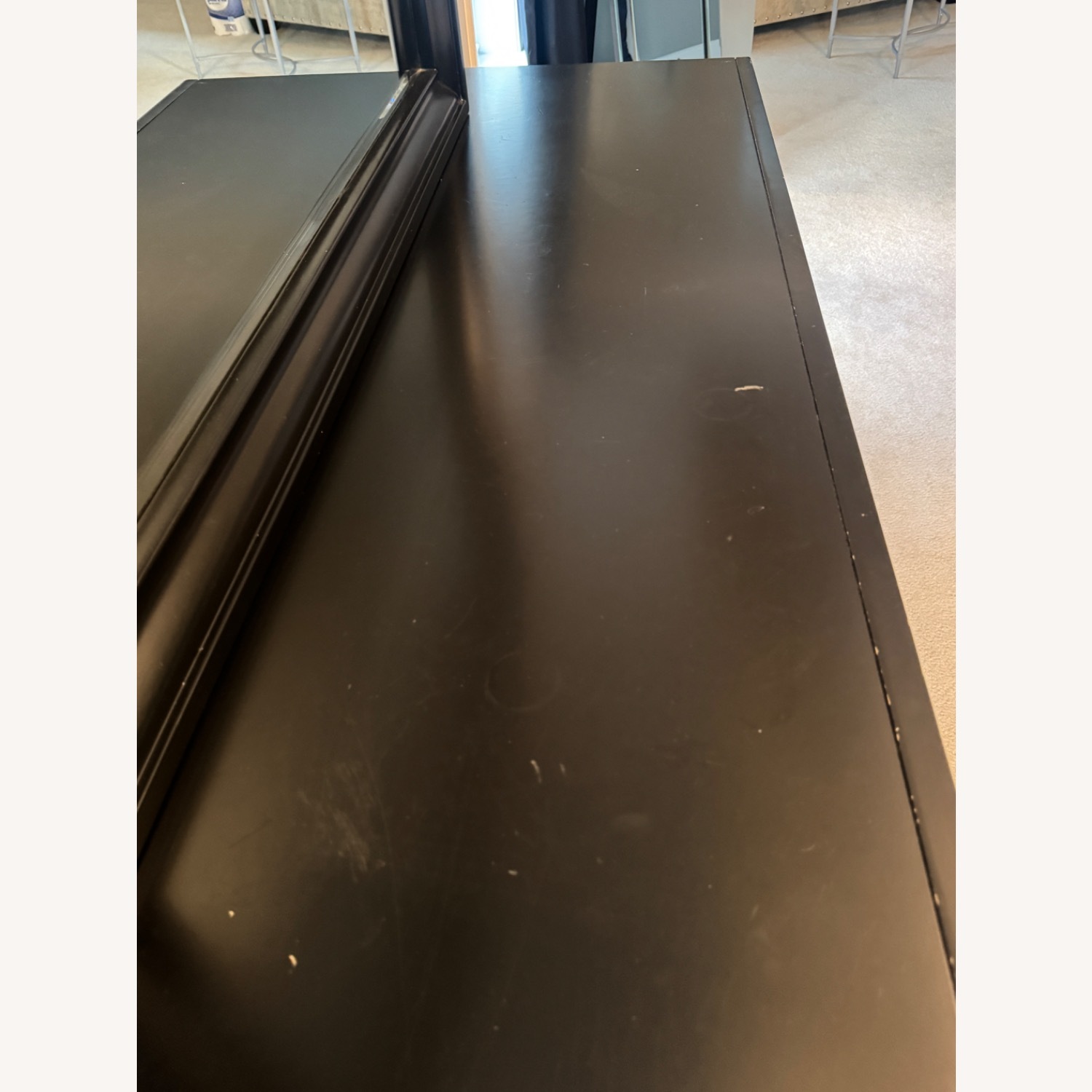 Value City Furniture Black Wood Dresser - image-3