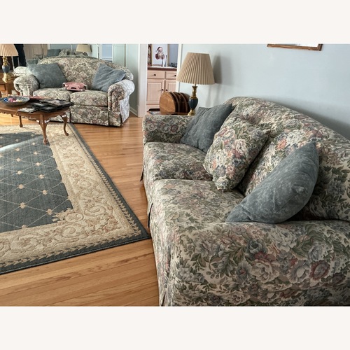 Used Blue 2 Seater Sofa for sale on AptDeco