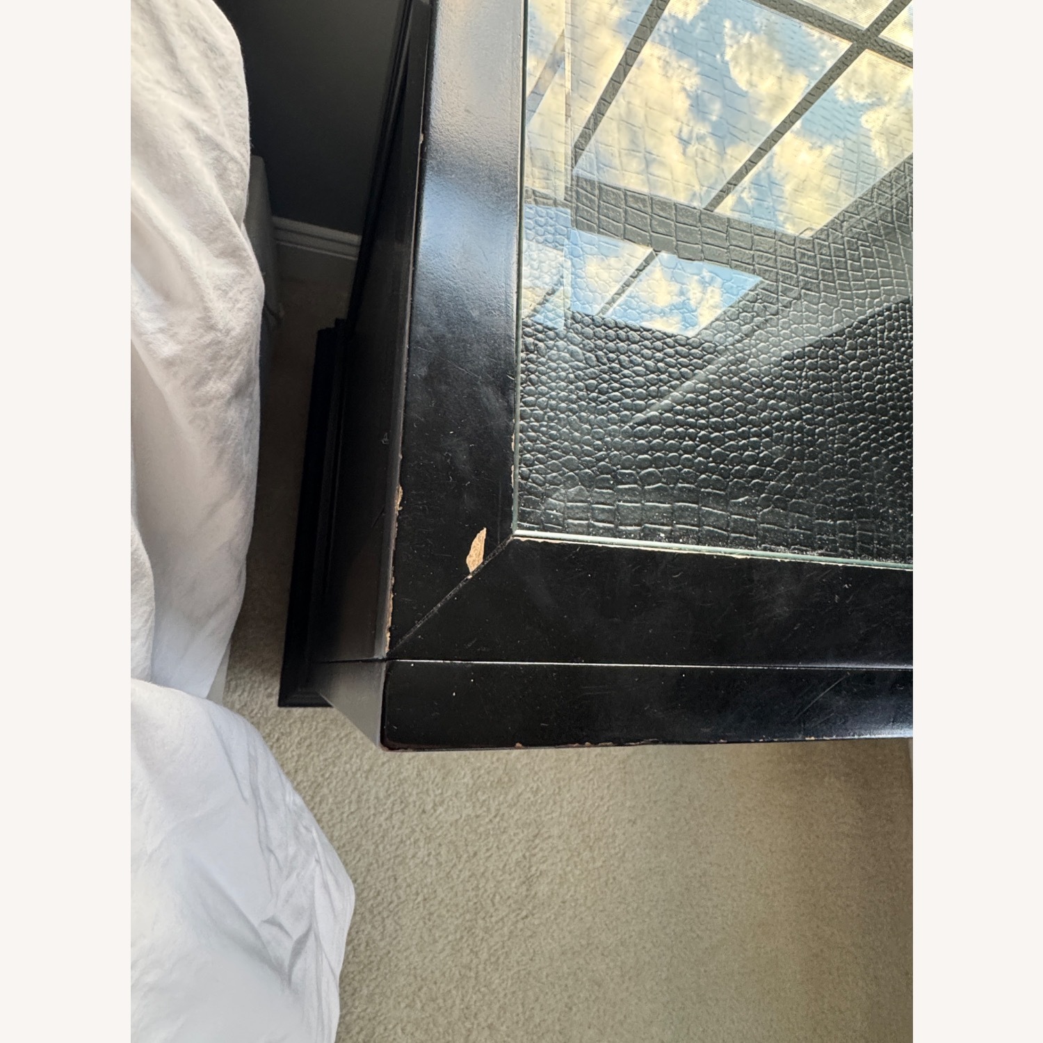 Value City Furniture Marilyn Black Nightstands - image-4