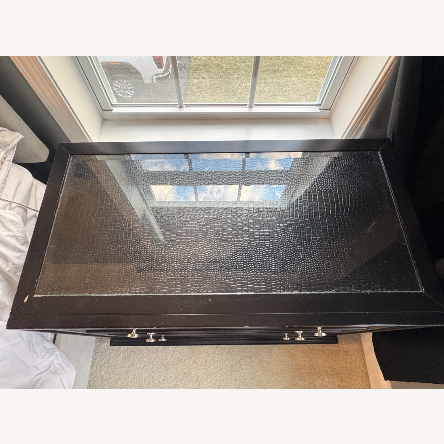 Value City Furniture Marilyn Black Nightstands - image-5