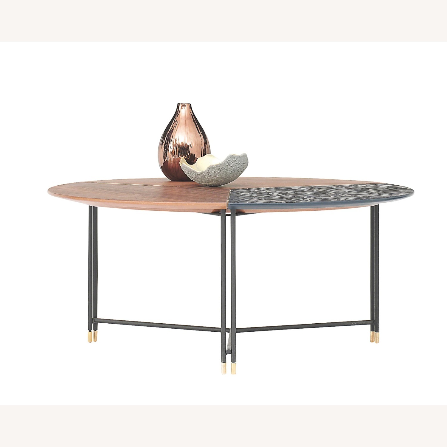 Dark Brown Coffee Table - image-0