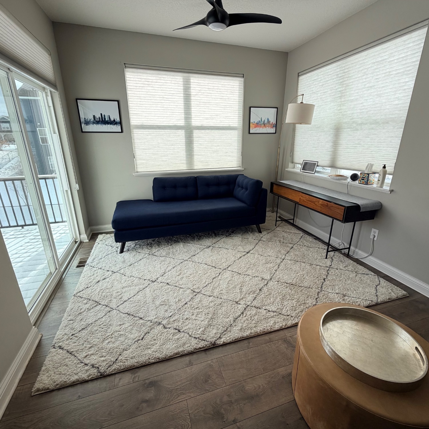 Joybird Hopson Bumper Chaise Chaise Lounge - image-4