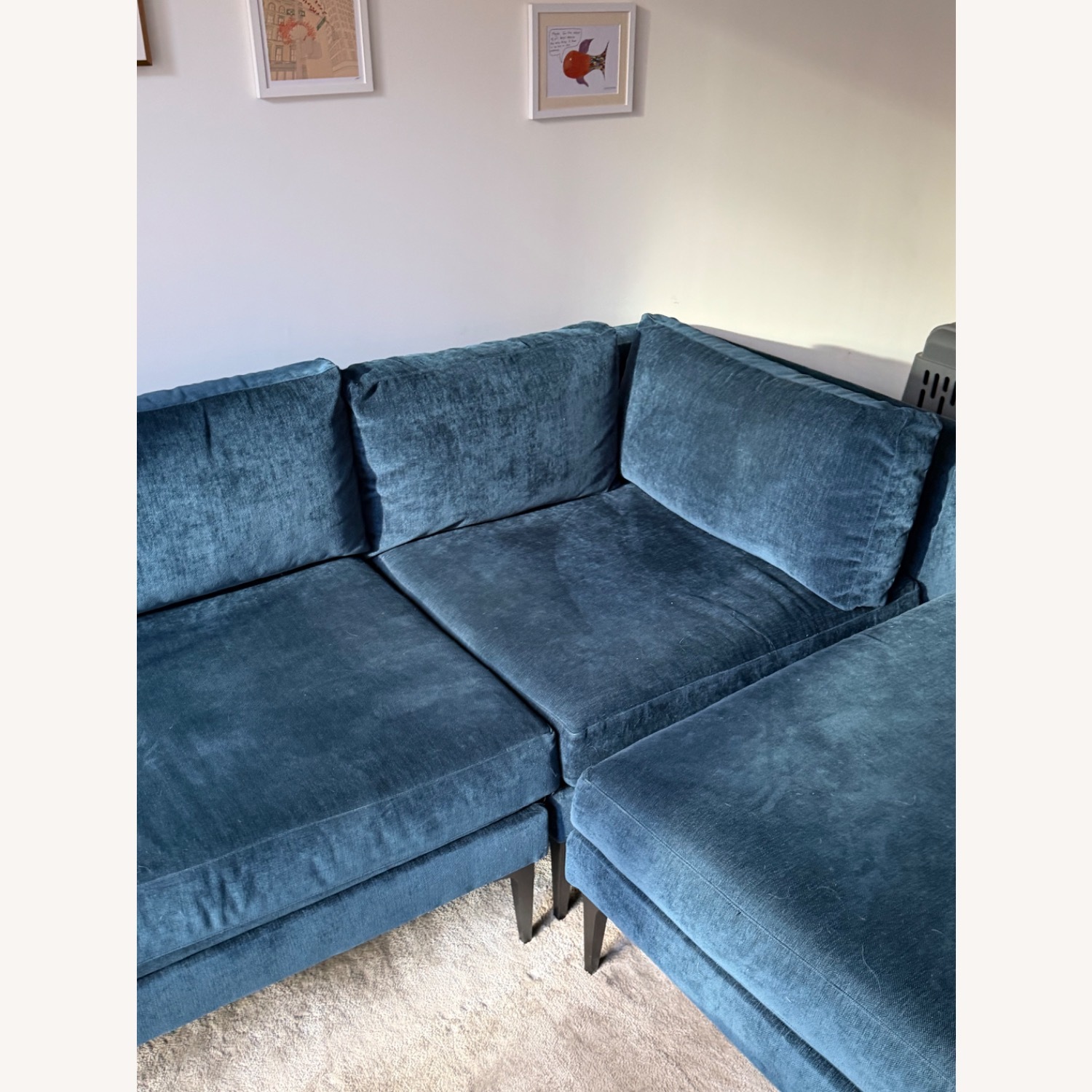 West Elm Andes L-Shape Sectional 94’ - image-8