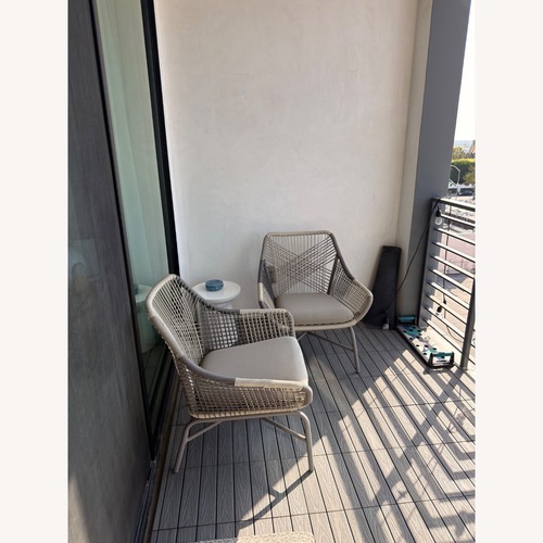 Used West Elm Huron Lounge Chairs Small Set of 2 for sale on AptDeco
