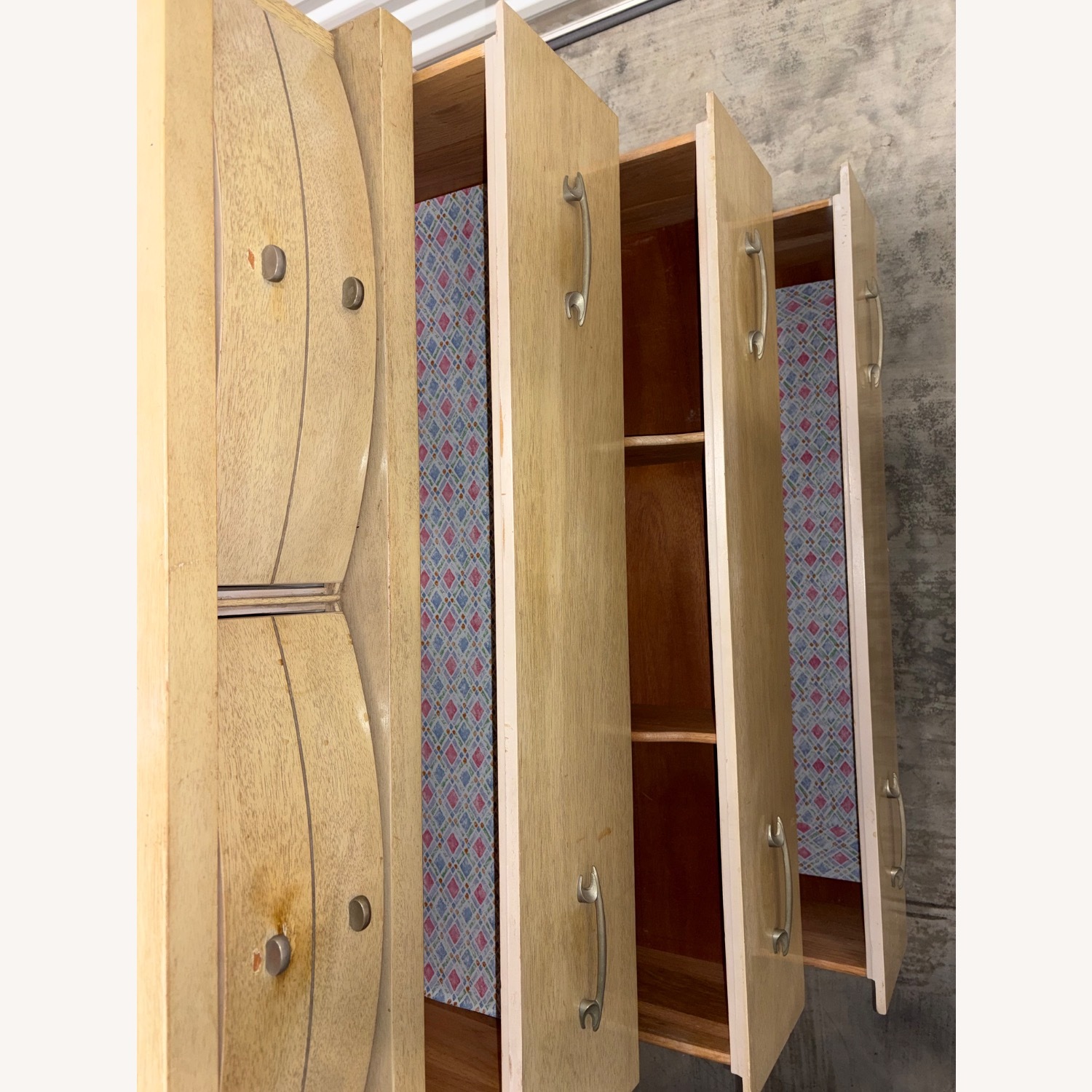 Vintage Ashley Furniture Natural Dresser - image-14