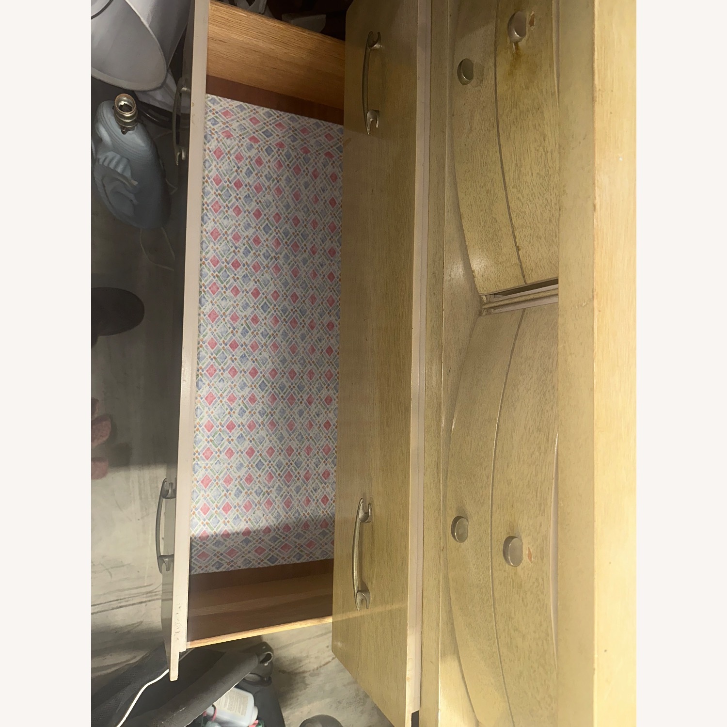 Vintage Ashley Furniture Natural Dresser - image-4