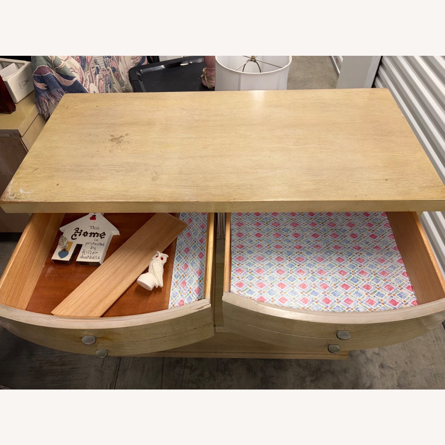 Vintage Ashley Furniture Natural Dresser - image-13