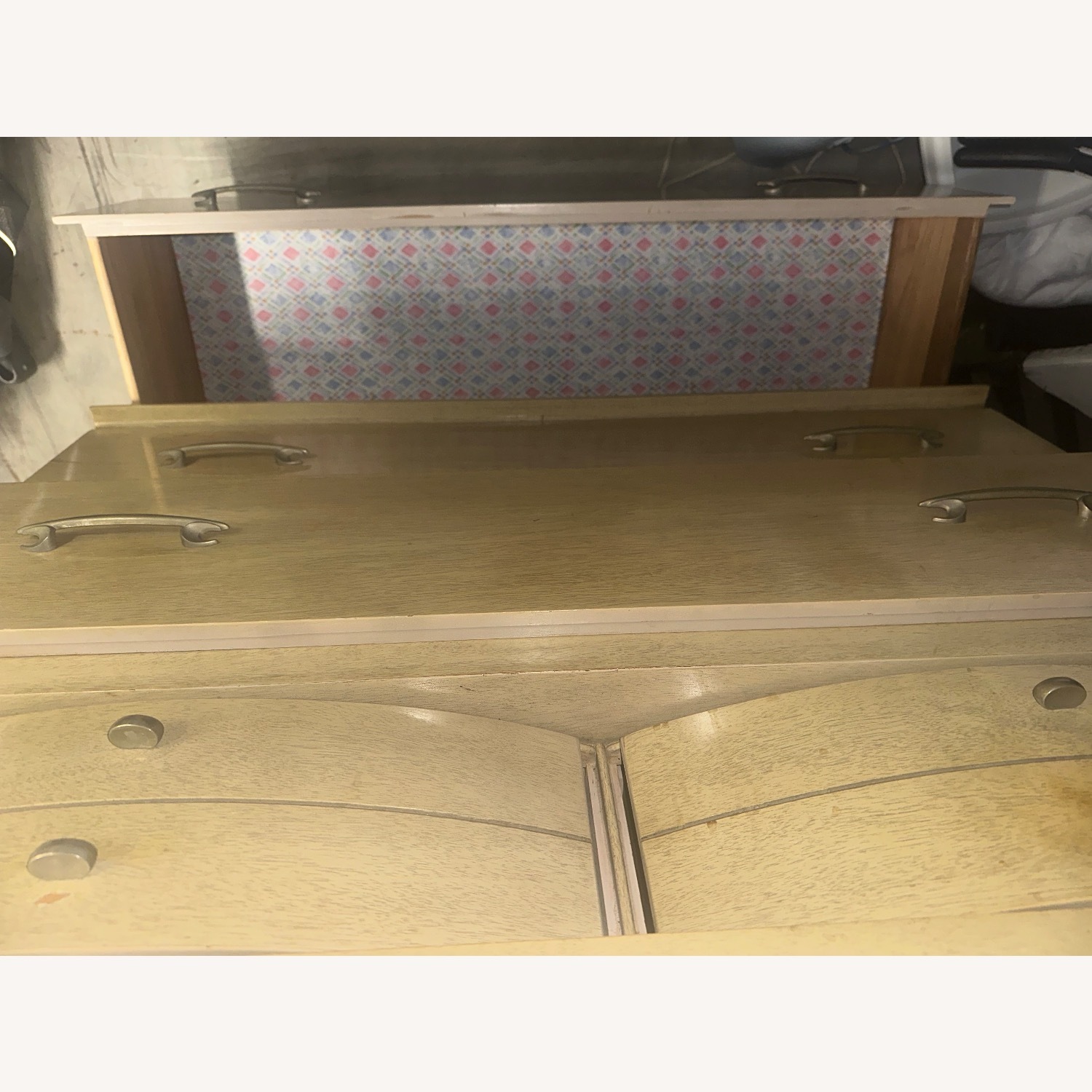 Vintage Ashley Furniture Natural Dresser - image-5