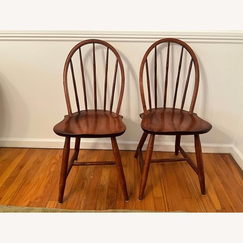 Used Vintage Nichols & Stone Windsor Chairs (2) for sale on AptDeco