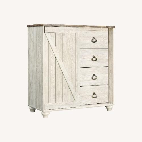 Used Ashley Furniture Willowton Dressing Chest for sale on AptDeco