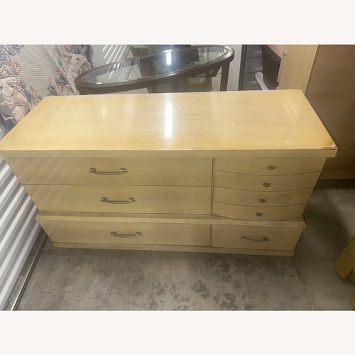 Used Ashley Furniture Natural Wood Dresser for sale on AptDeco