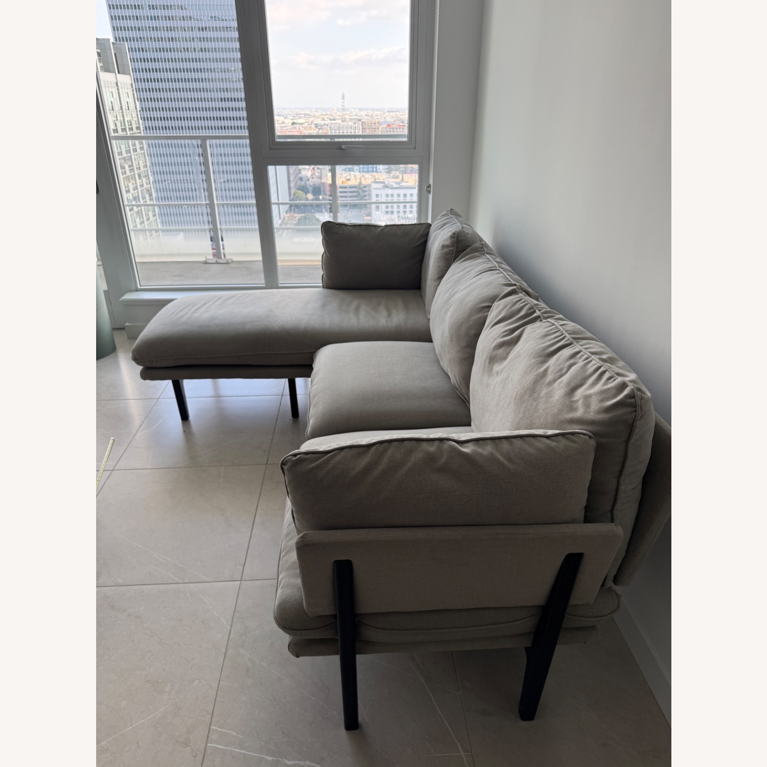 Floyd Sofa 1.0 Light Gray 3+ Piece Sectional - image-2