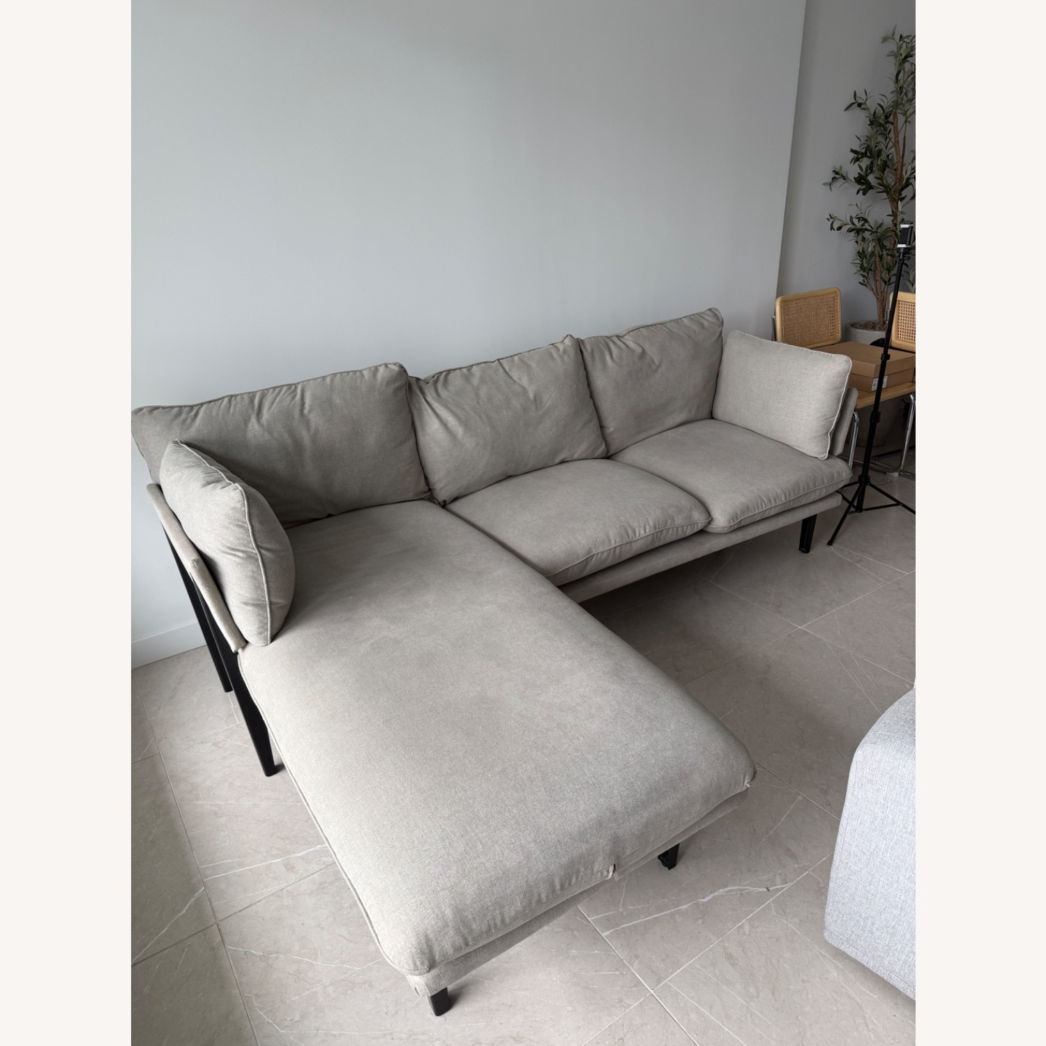Floyd Sofa 1.0 Light Gray 3+ Piece Sectional - image-4