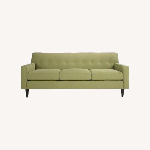 Used Macy's Max Home Green 3+ Seater Sofa for sale on AptDeco