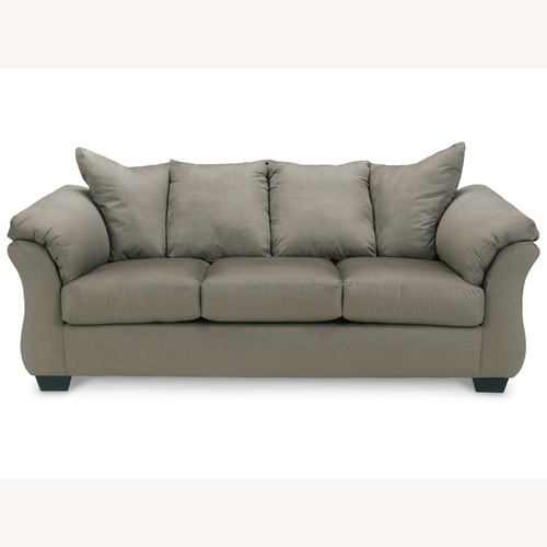 Used Ashley Furniture Darcy Light Gray 3+ Seater Sofa for sale on AptDeco