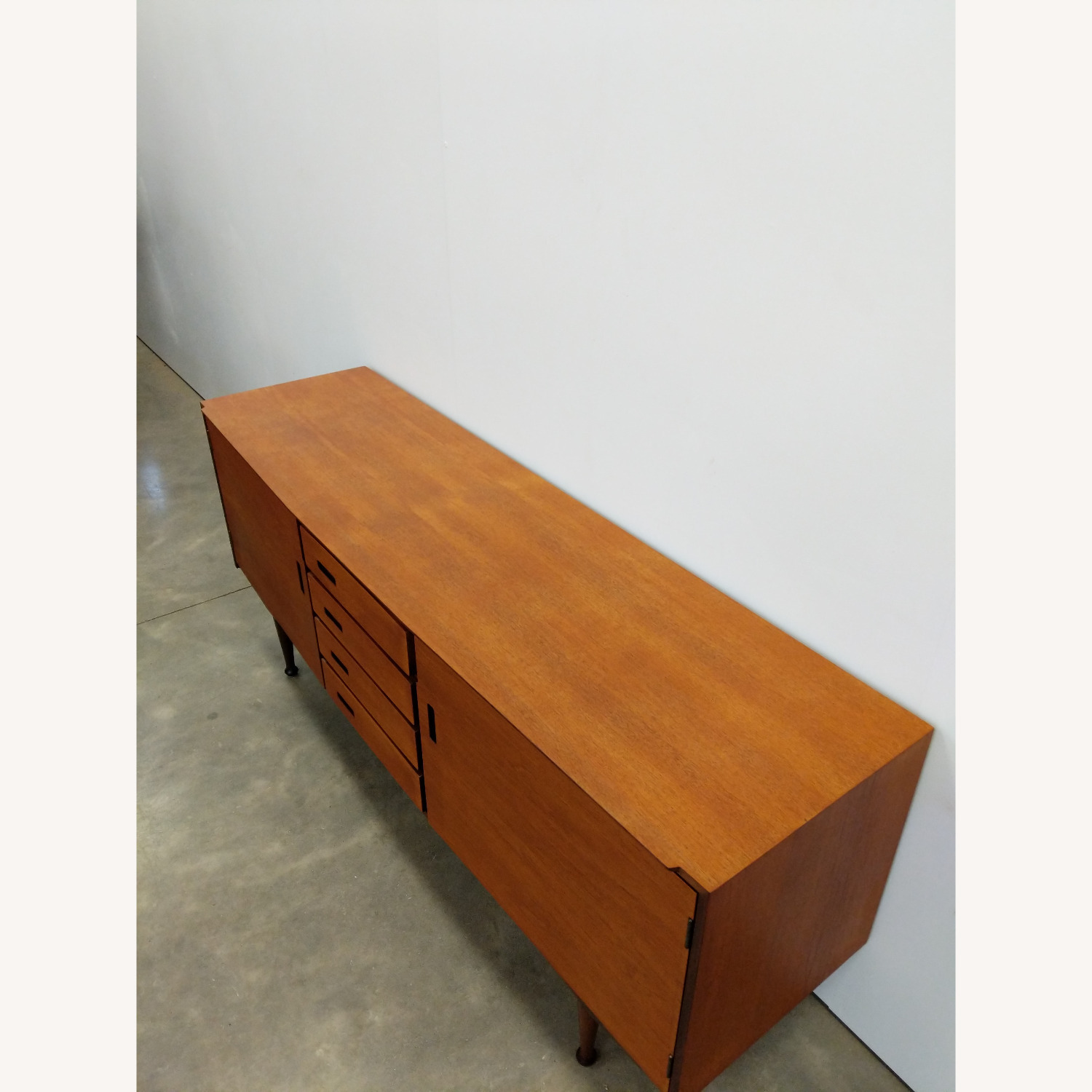 Vintage Mid Century Modern Teak Meredew Credenza - image-5