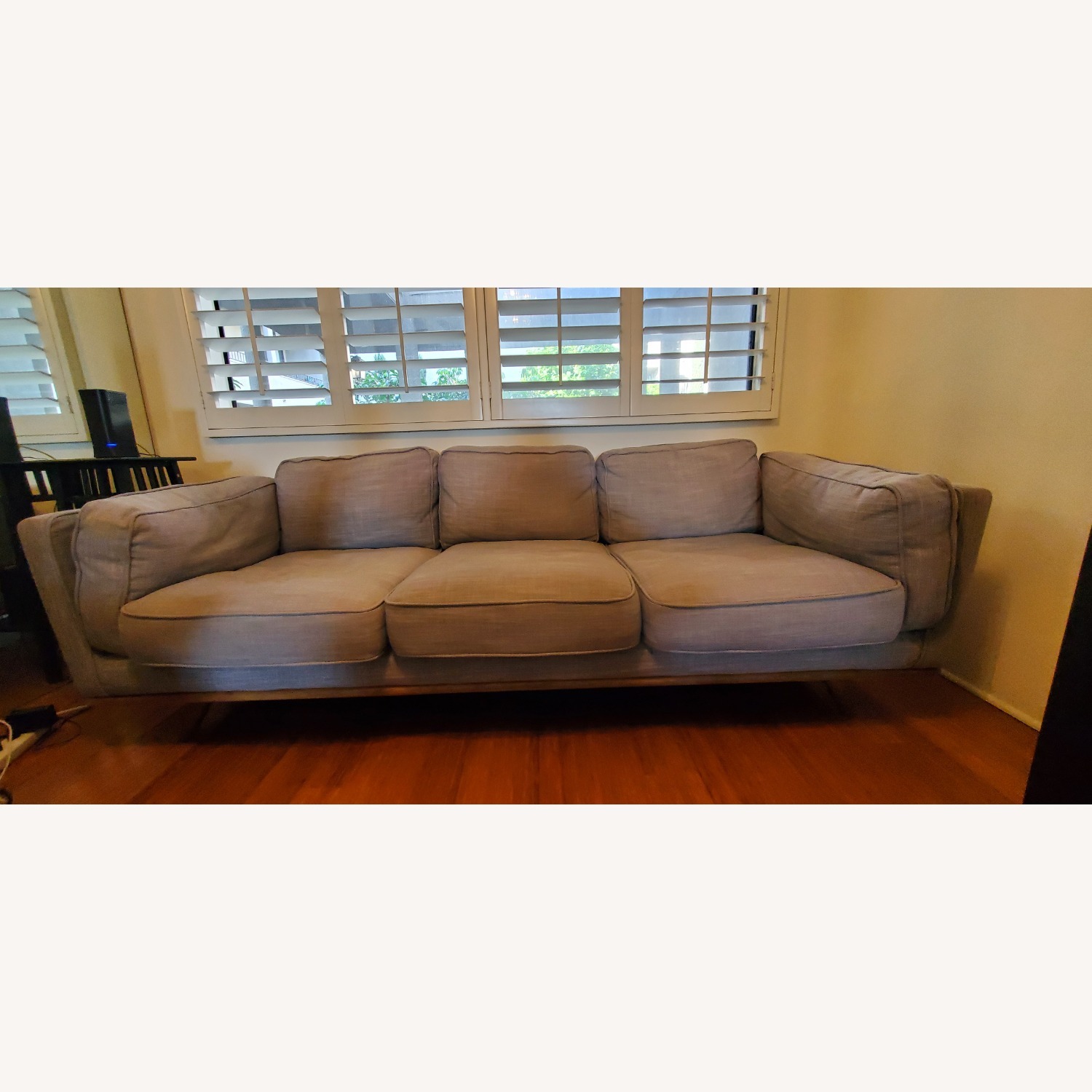 Article Timber 90" Sofa Pebble Gray - image-2