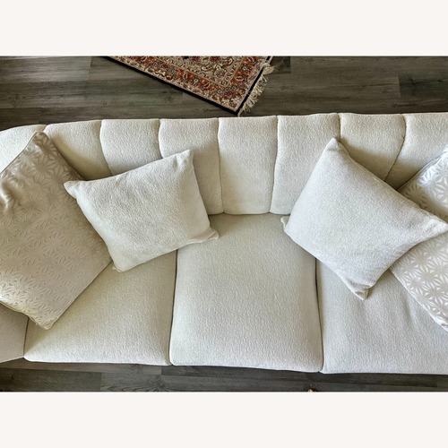 Used Wayfair Natural Fabric 3+ Seater Sofa for sale on AptDeco