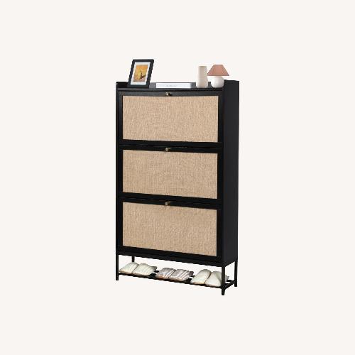 Used Wayfair Dark Brown Wood Wall Shelf for sale on AptDeco