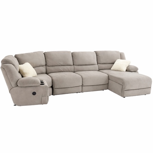Used Ashley Furniture Large Reclining Sectional Sofa for sale on AptDeco