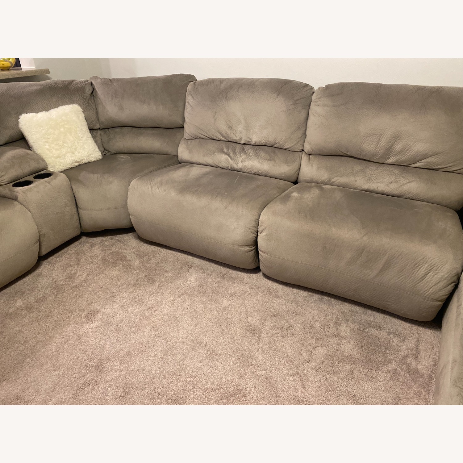 Ashley Furniture Large Reclining Sectional Sofa - image-4
