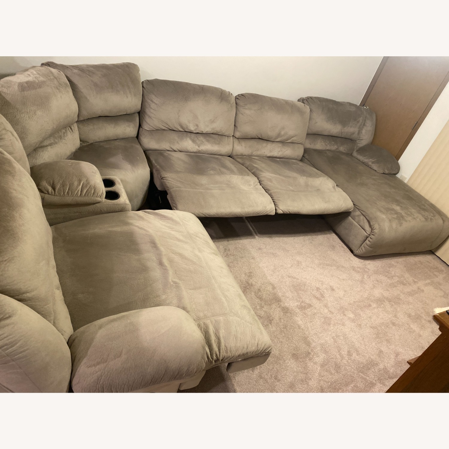 Ashley Furniture Large Reclining Sectional Sofa - image-2