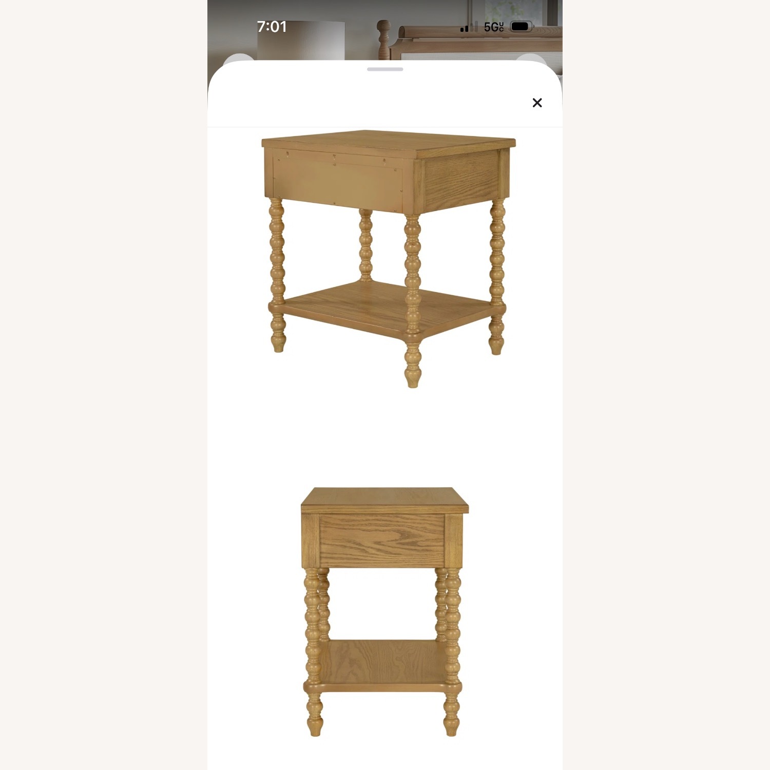 Ashley Natural Side Tables Set of 2 - image-3