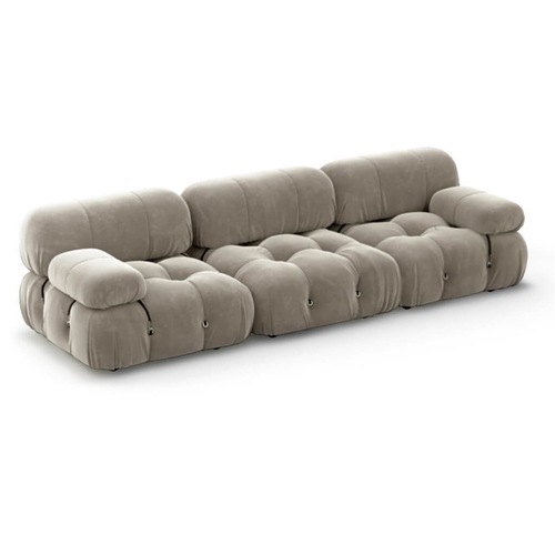 Used Mario Bellini Light Gray Fabric 3+ Seater Sofa for sale on AptDeco