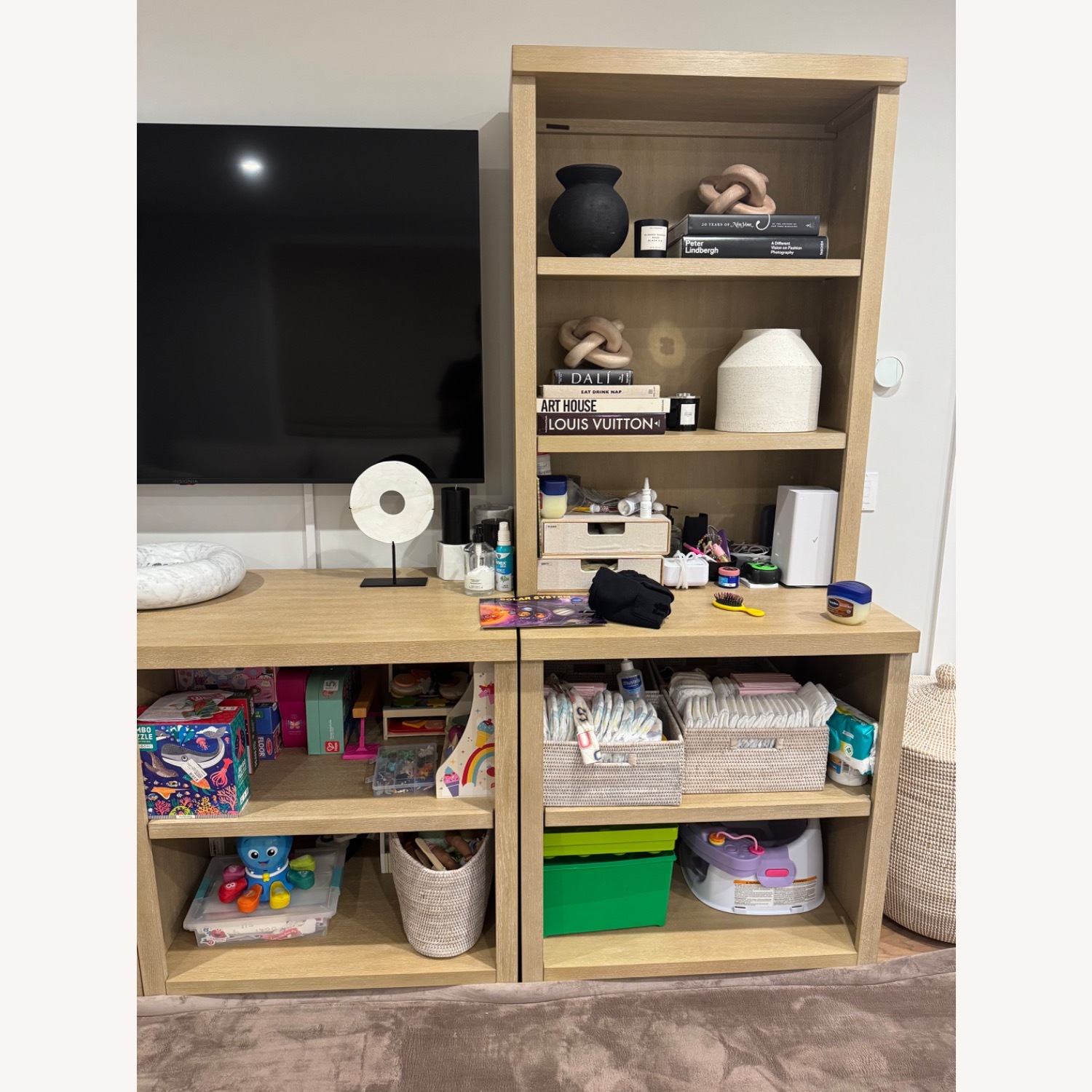 Pottery Barn Module Media Console 6 Piece - image-2