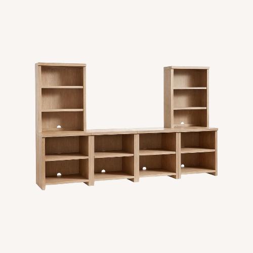 Used Pottery Barn Module Media Console 6 Piece for sale on AptDeco