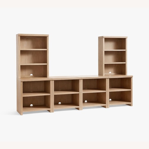 Used Pottery Barn Module Media Console 6 Piece for sale on AptDeco