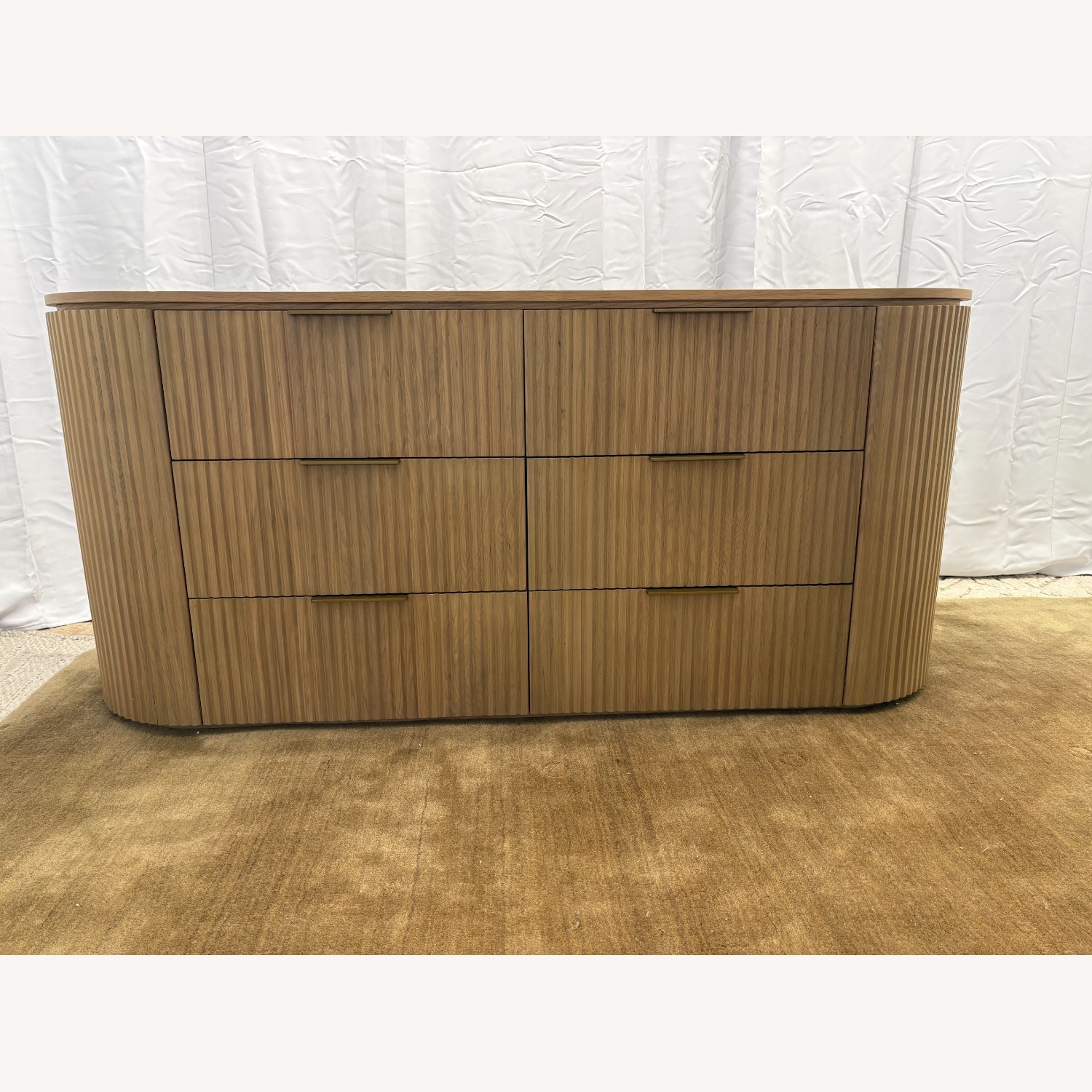 Restoration Hardware Byron 6-Drawer Dresser — 72” Light Oak - image-19